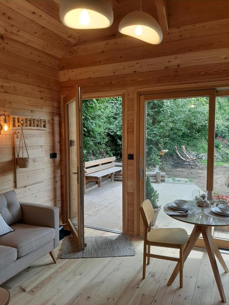 Petit Chalet Neuf Independant 2 Pers "La Cabane De Jean " Briançon Exterior foto